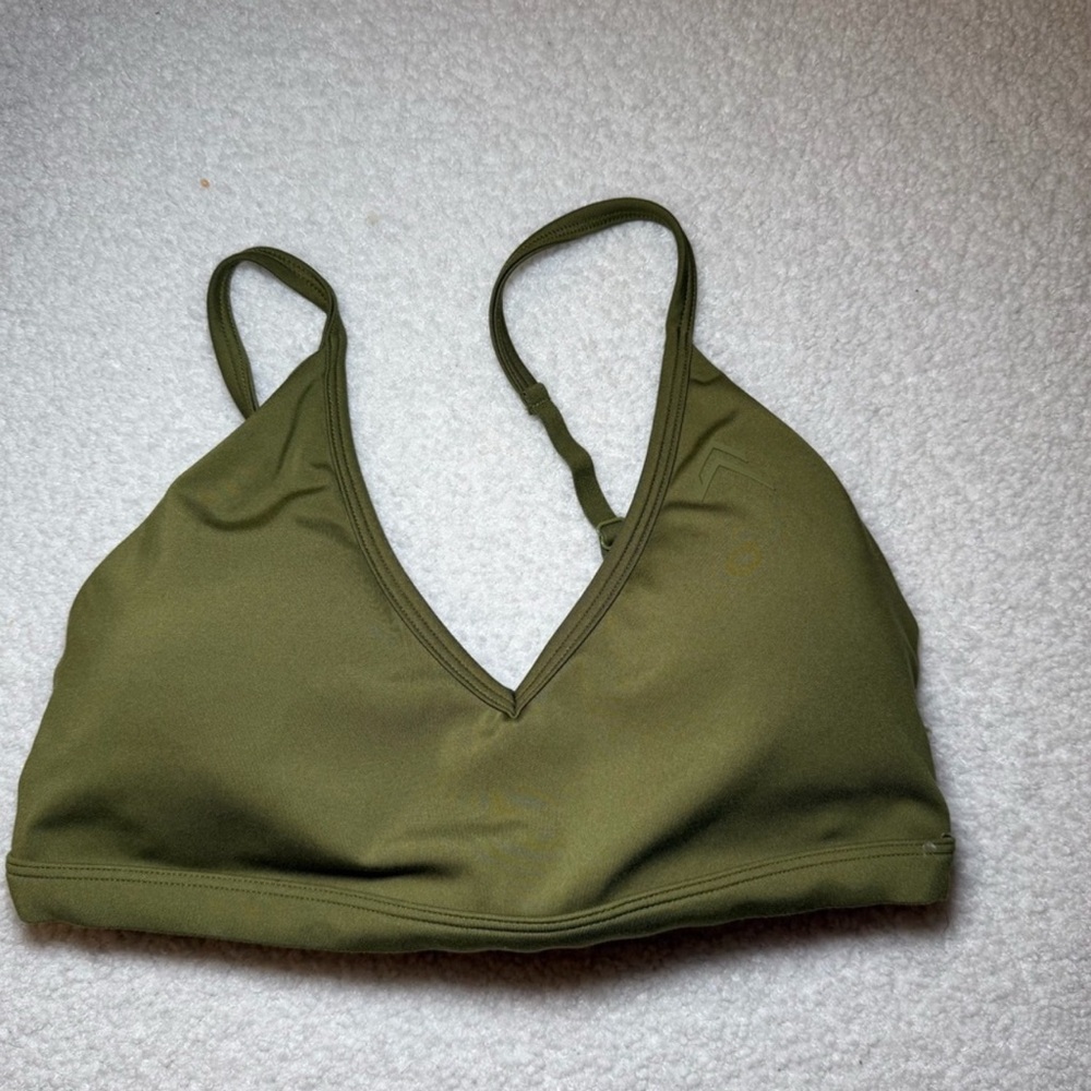 Oner Active Timeless Strappy Bralette Olive Green